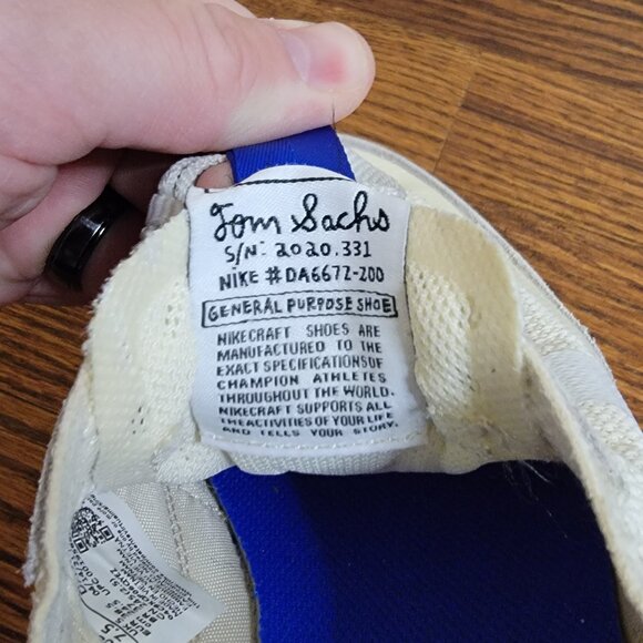 NikeCraft General Purpose Shoe x Tom Sachs, DA6672-200, Women US 7.5 Men US 6 - Picture 13 of 14